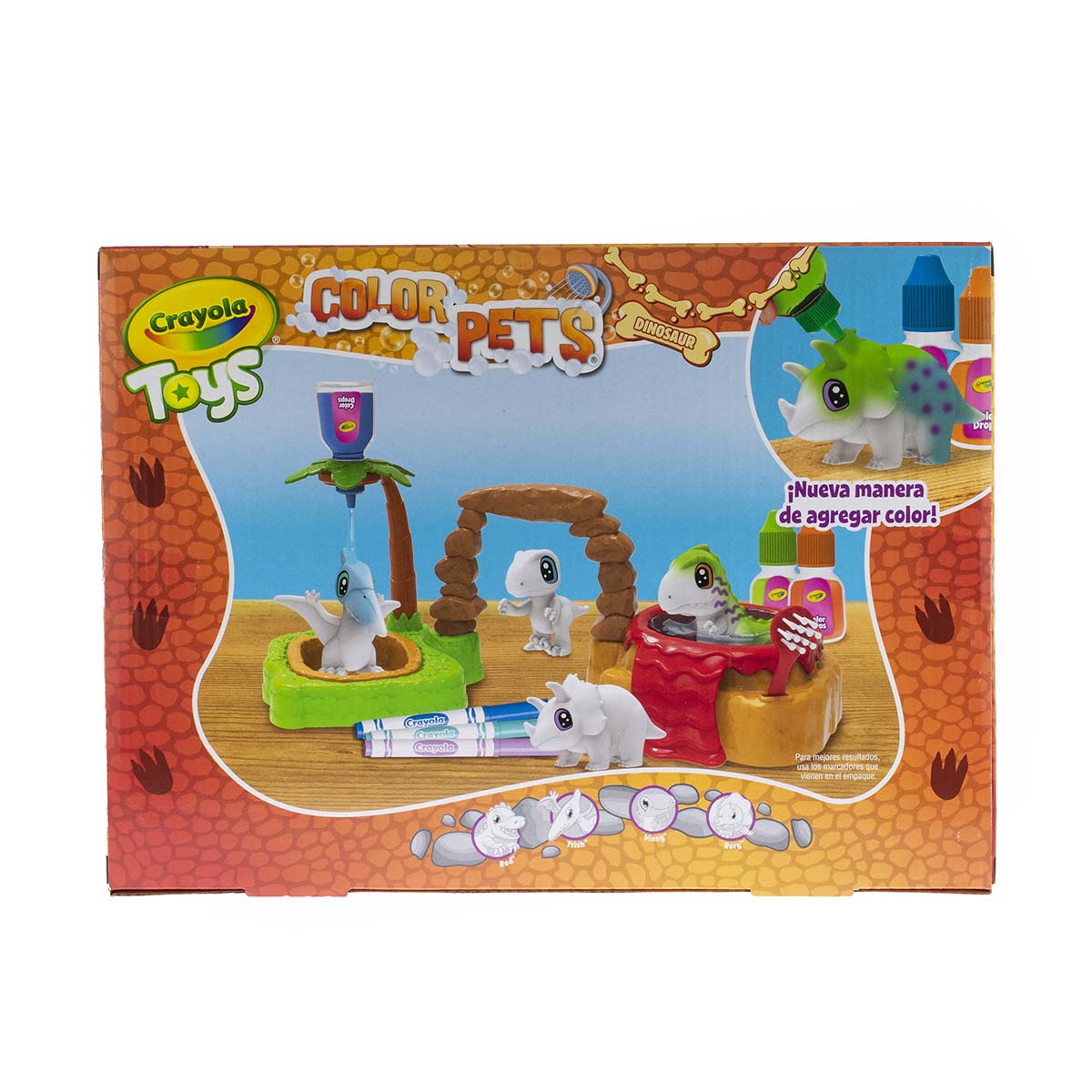 Toys Color Pets Dinosaurio CRAYOLA image number null