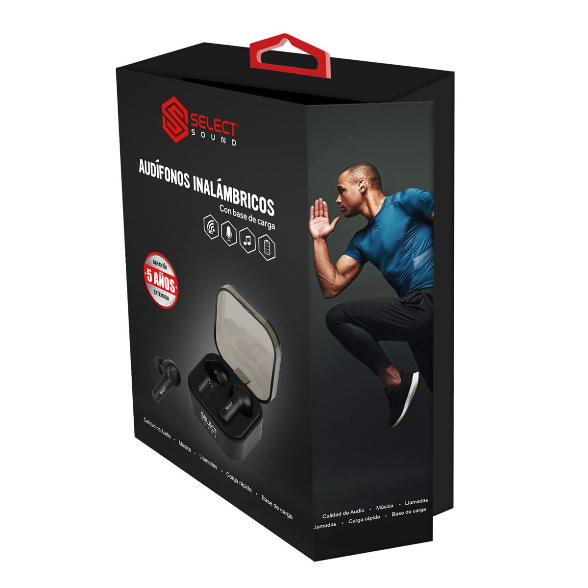 Aud&iacute;fonos Select Sound True Wireless Negro image number null