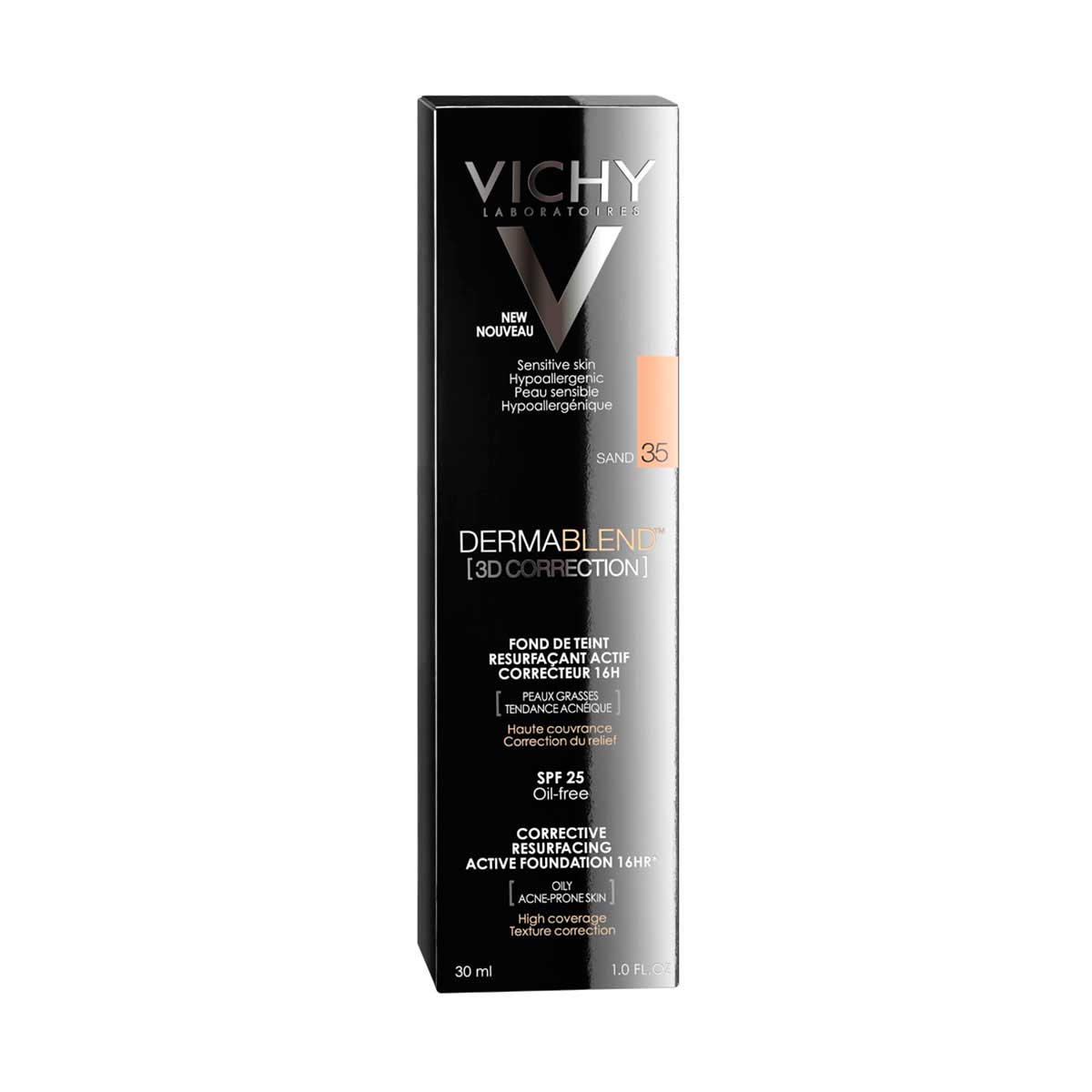 Vichy Dermablend 3D Base de Maquillaje en mousse Tono 35 30ml image number null