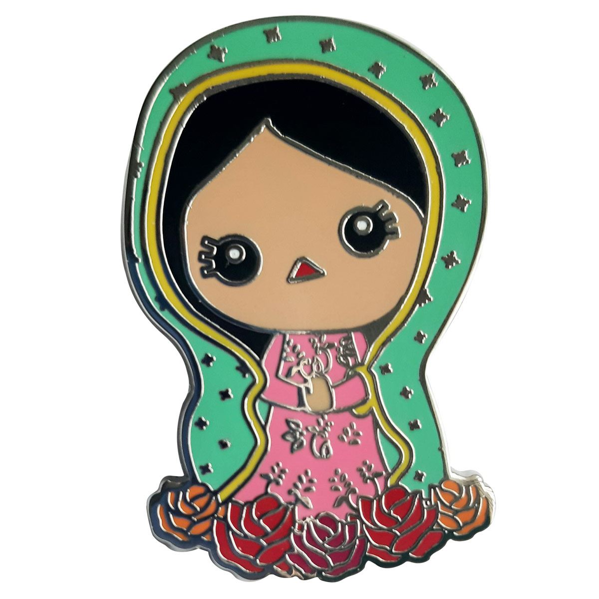 Pin Met&aacute;lico By Mexico La Virgen image number null