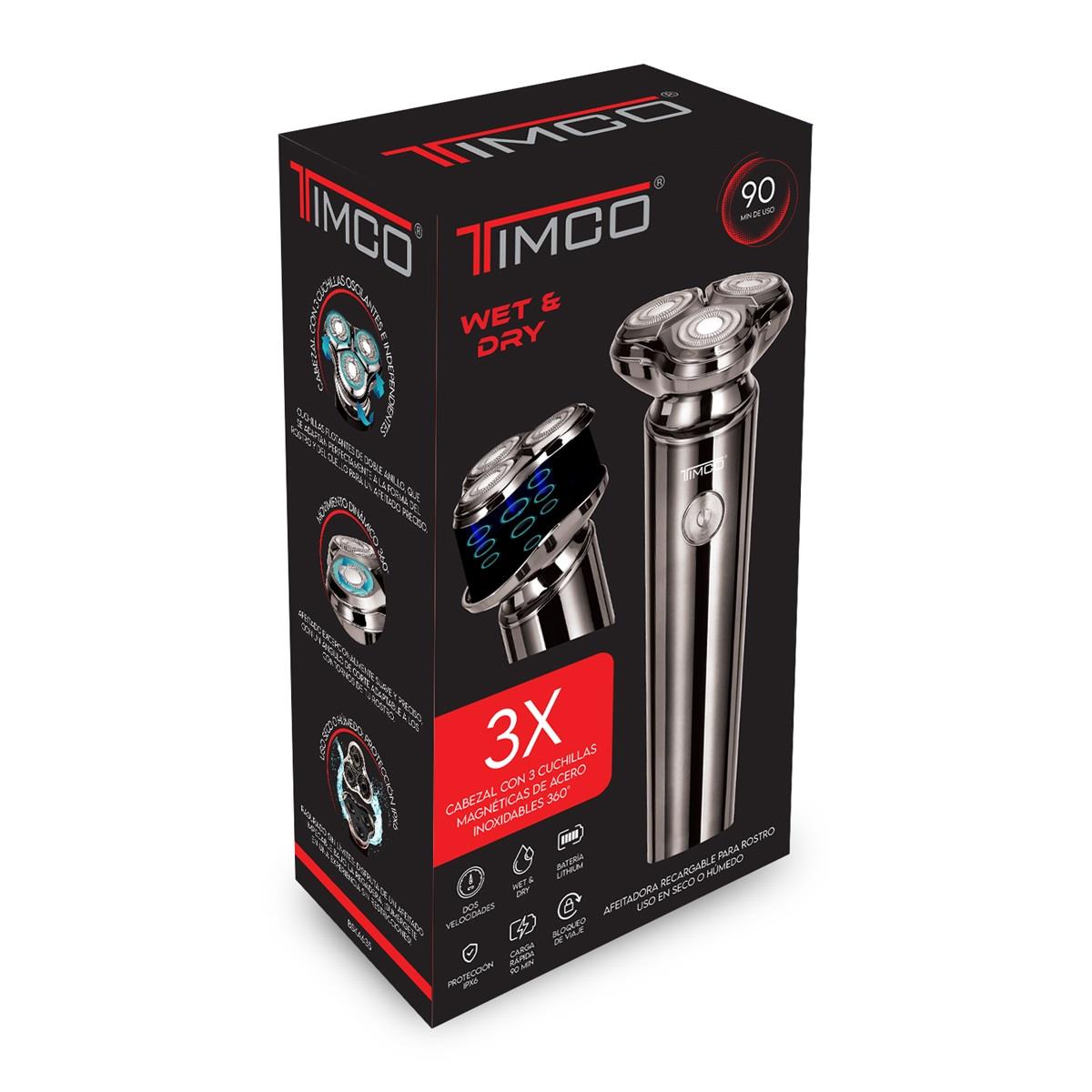 Rasuradora Eléctrica Resistente al Agua Timco image number null