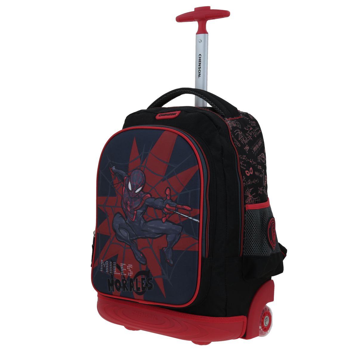Mochila Rodante Miles Morales en Color Negro Chenson image number null