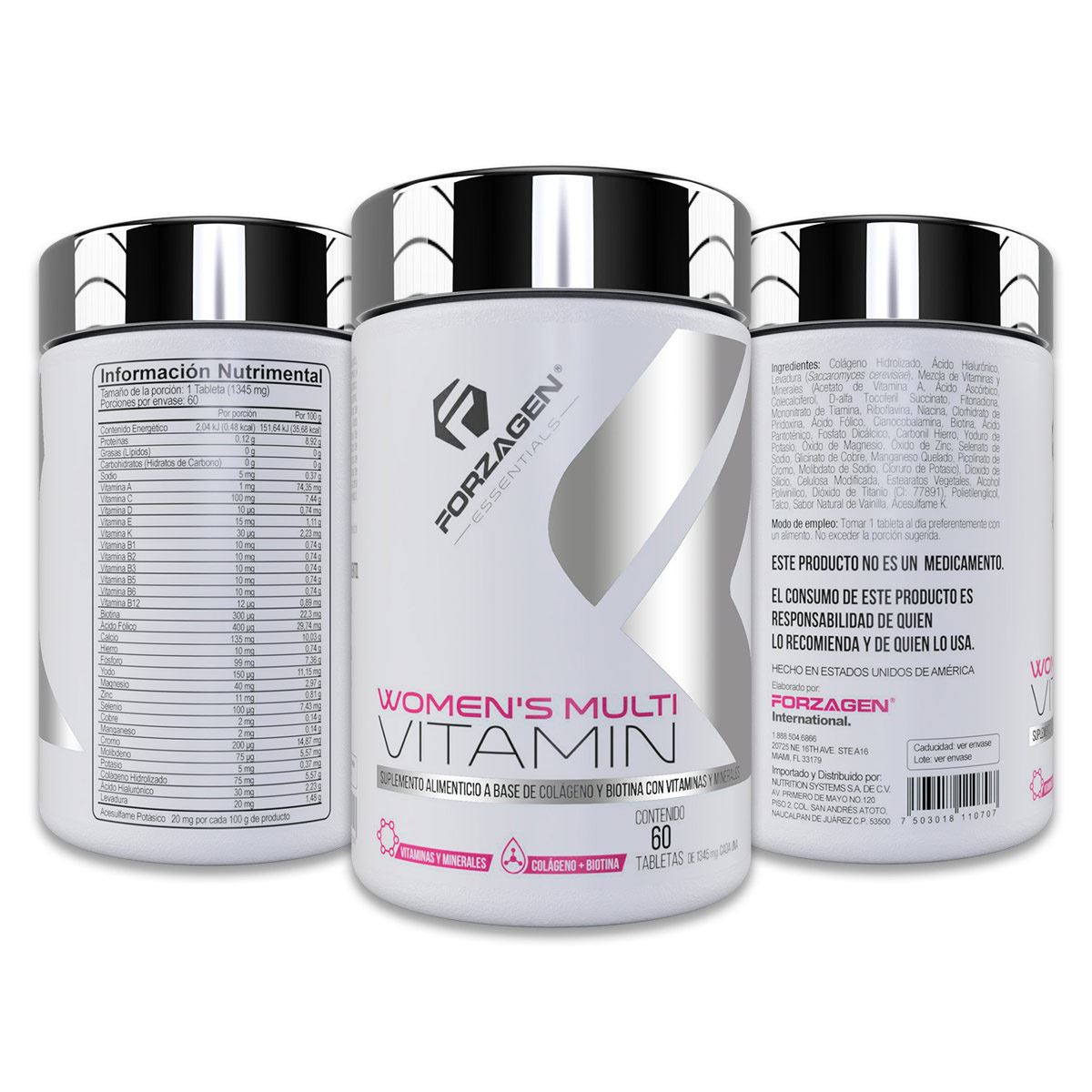 Women's multivitam 60tab forzagen image number null