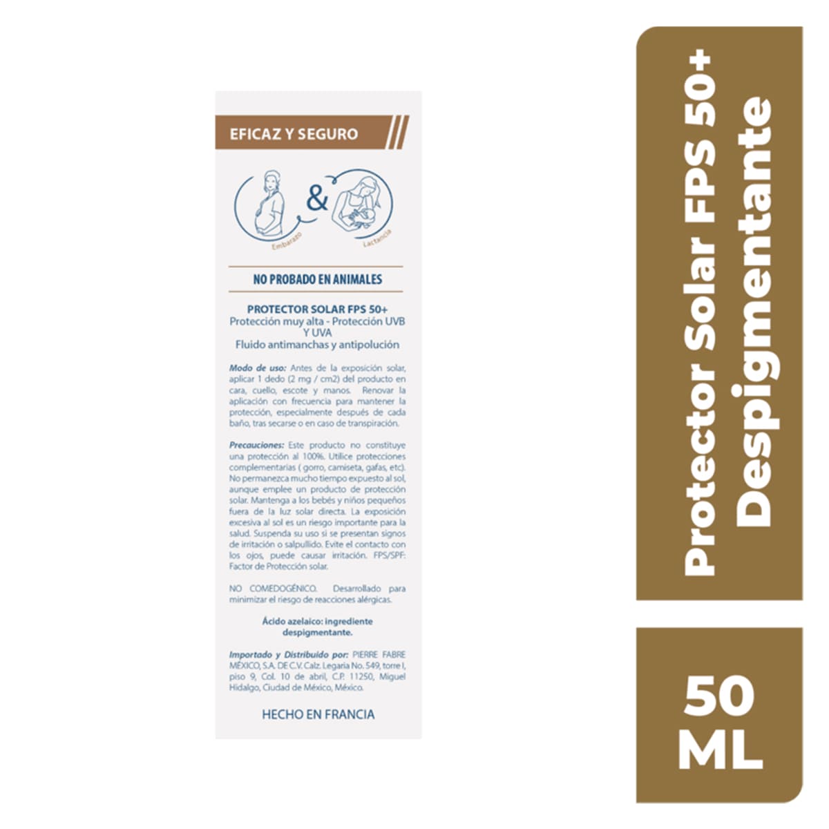 Ducray Melascreen Fluido Protección Solar FPS 50+ 50 ml image number null