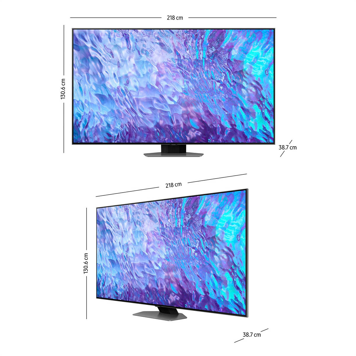 Pantalla Samsung de 98 Pulgadas 4K Qled qn98q80caf image number null
