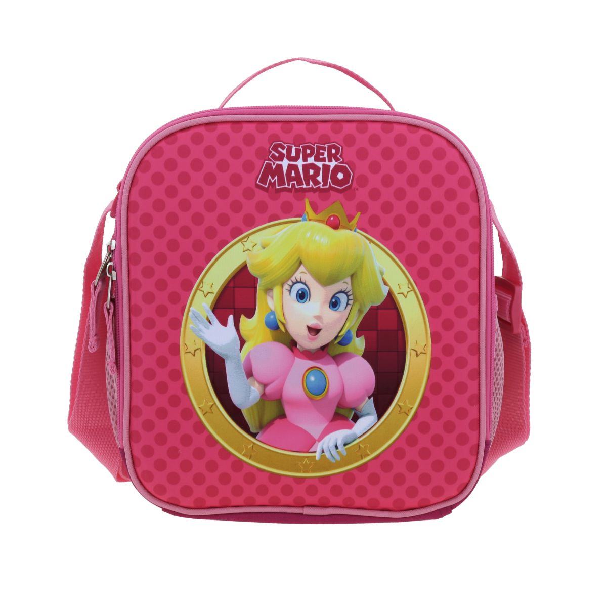 Lonchera Rosa Princesa Peach de Mario Bros Chenson image number null