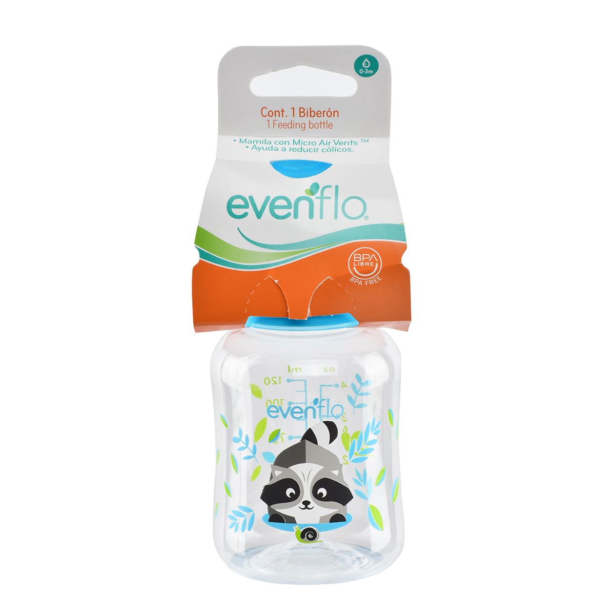 Biberón Evenflo Pets 4oz image number null