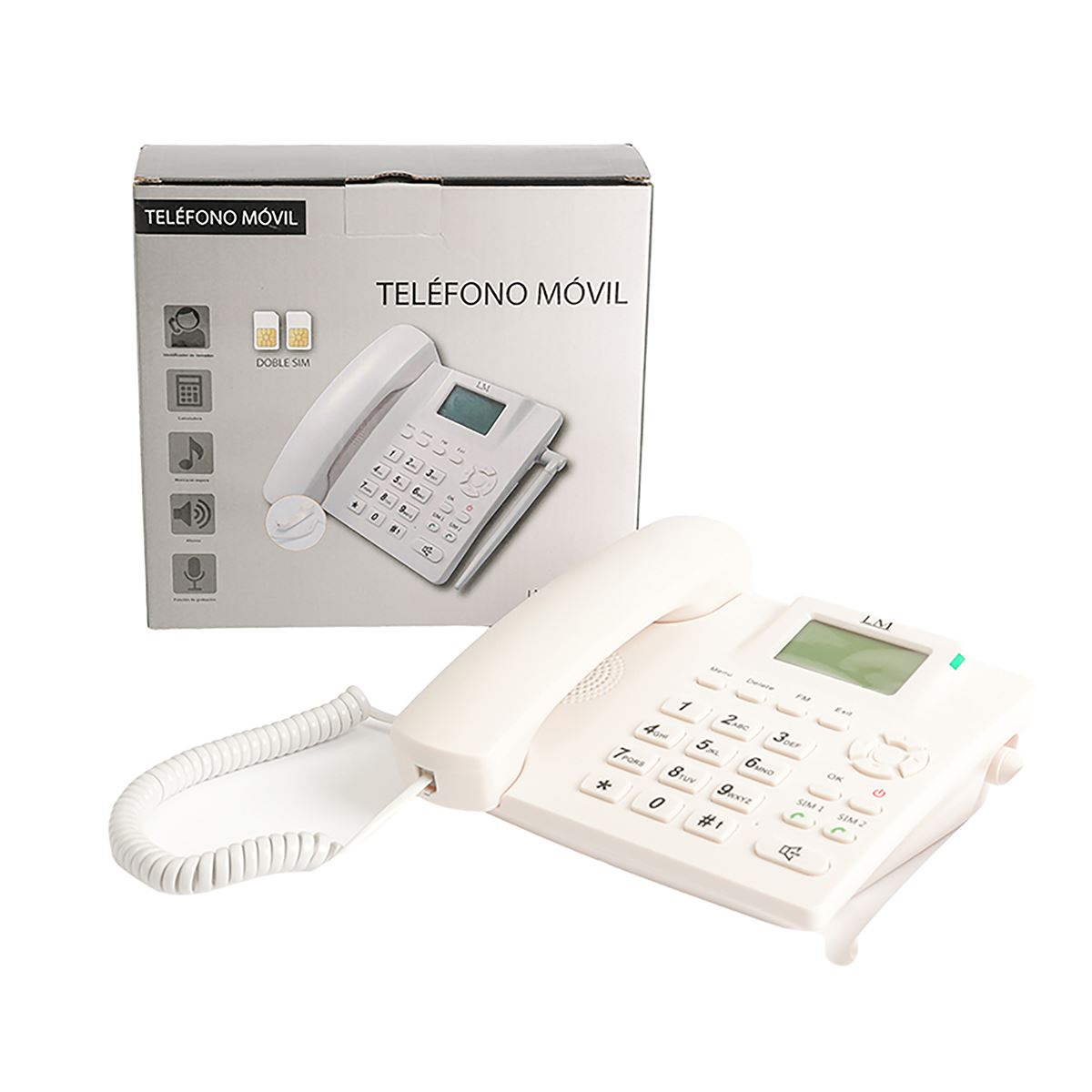 Teléfono Inalámbrico Móvil Chip LM-750 image number null