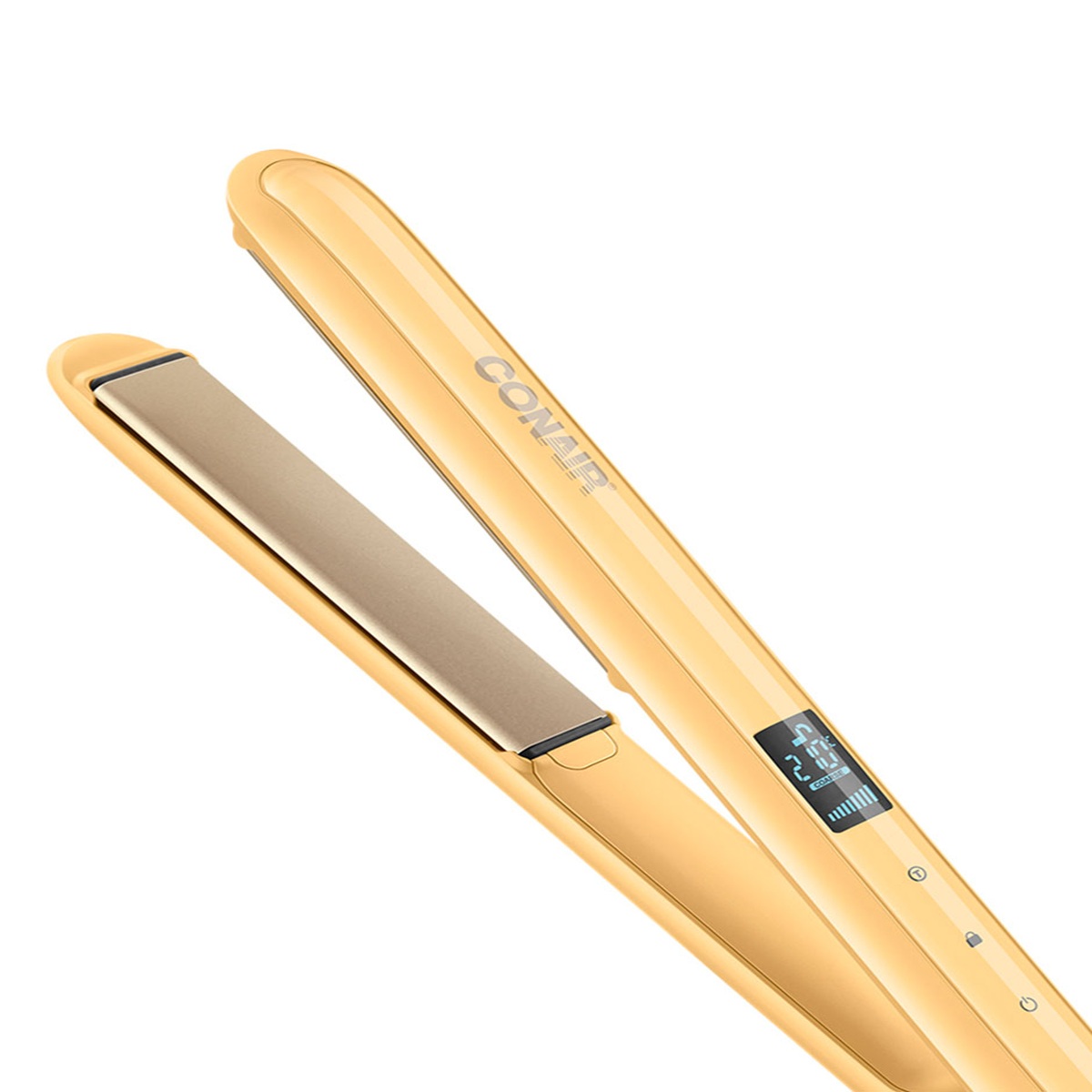 Conair Alaciadora Doble Cer&aacute;mica Amarilla image number null