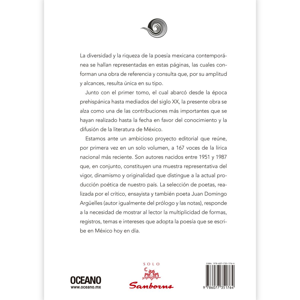 Antología General de la Poesía Mexicana. (Edición Sanborns) image number null