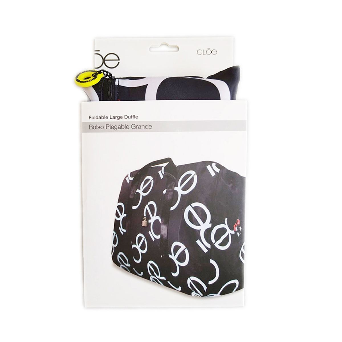 Dufflebag Plegable Negro Mediana Cloe image number null