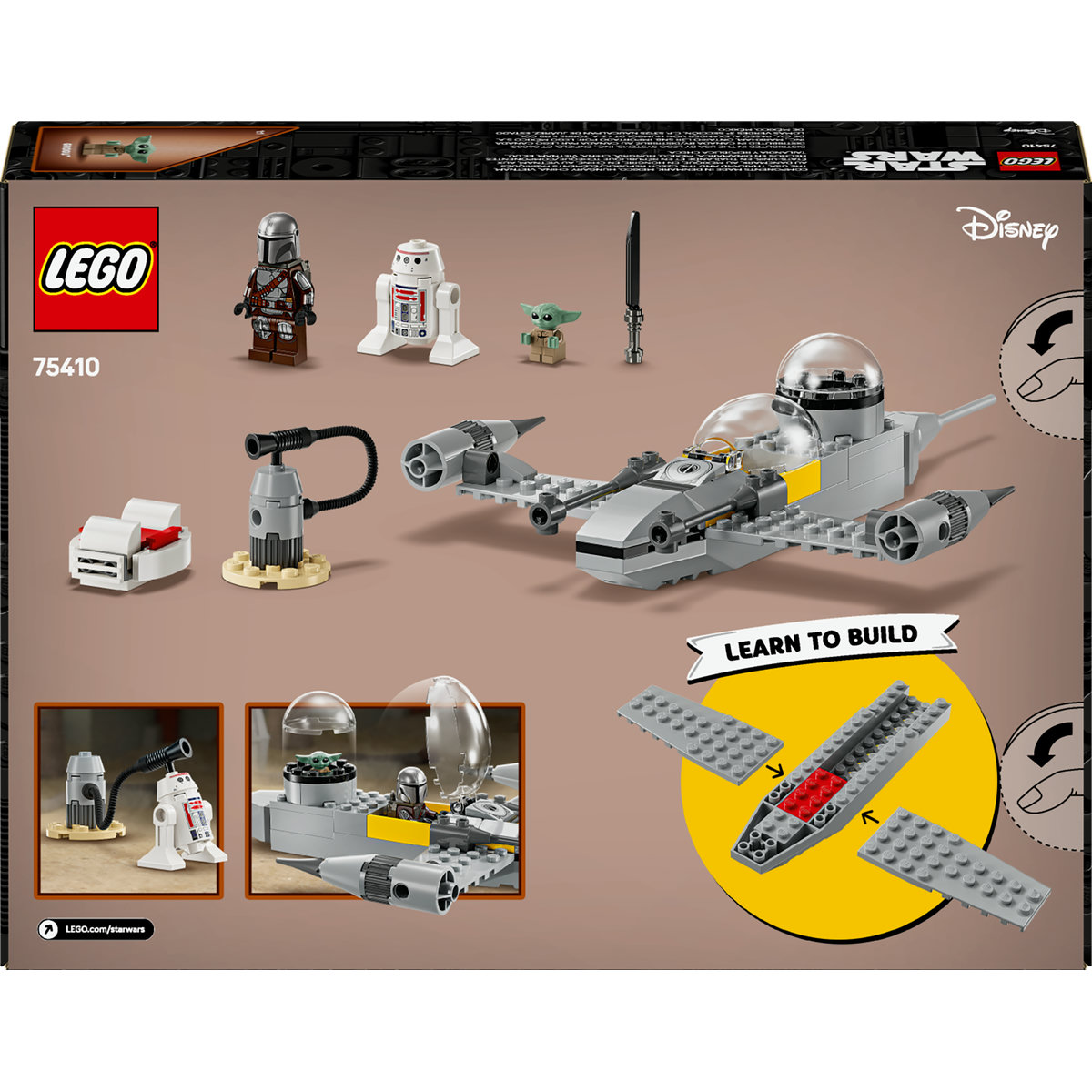 LEGO&reg; Caza Estelar N-1 de Mando y Grogu image number null