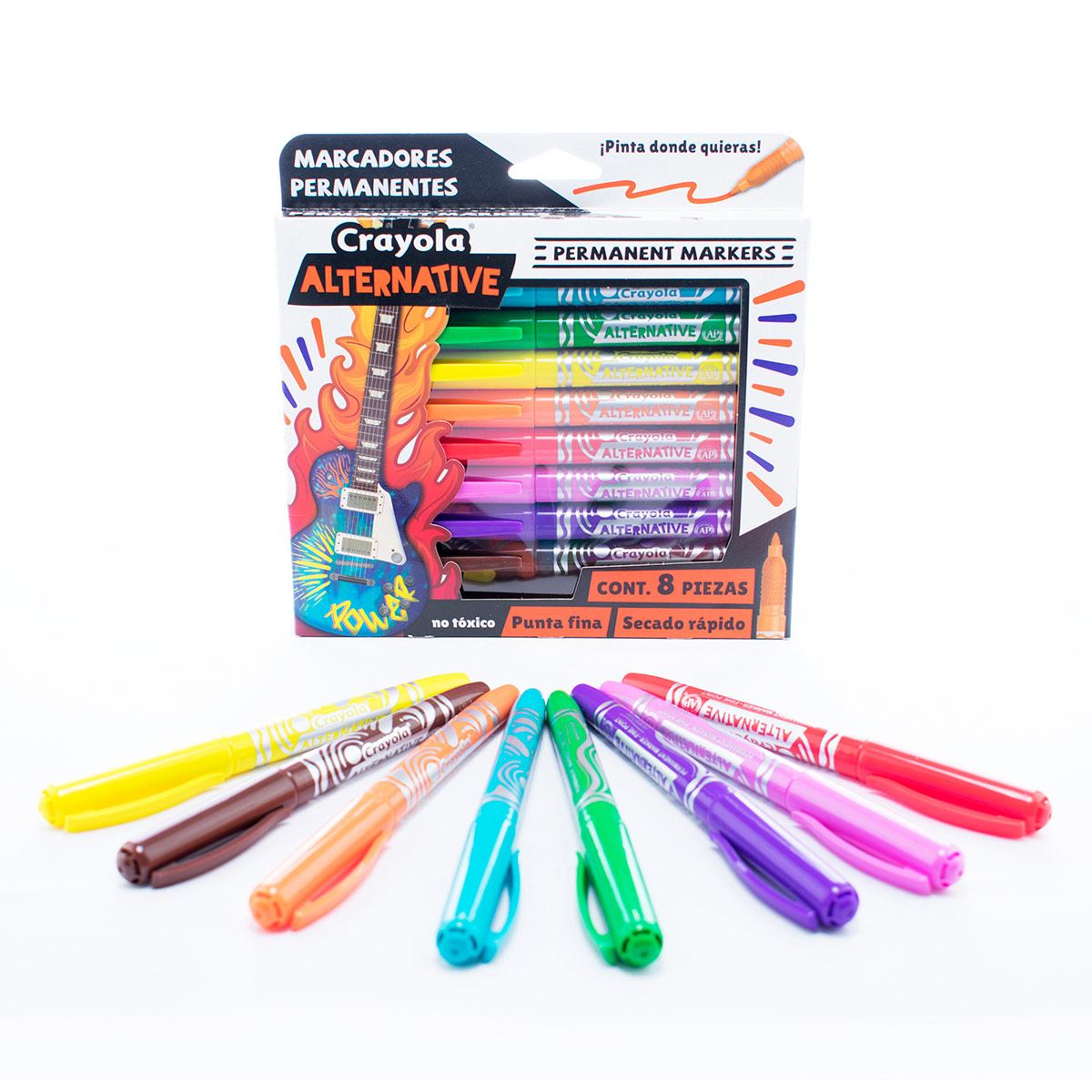 Marcadores Crayola permanentes nuevo 8 image number null