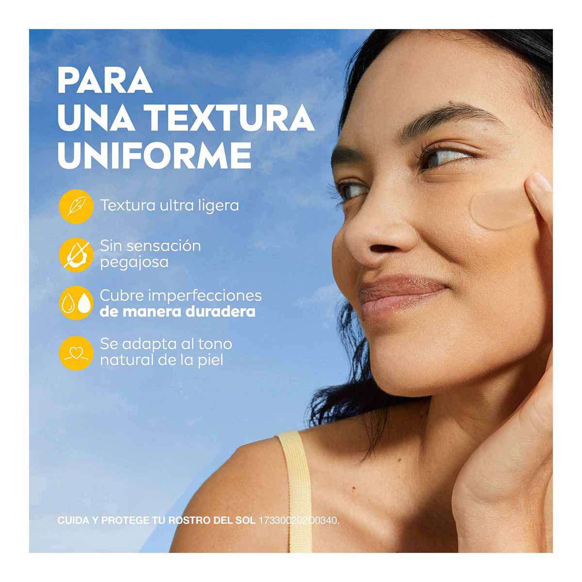 Protector Solar Fluido Tono Medio Nivea 40 ml Nivea image number null