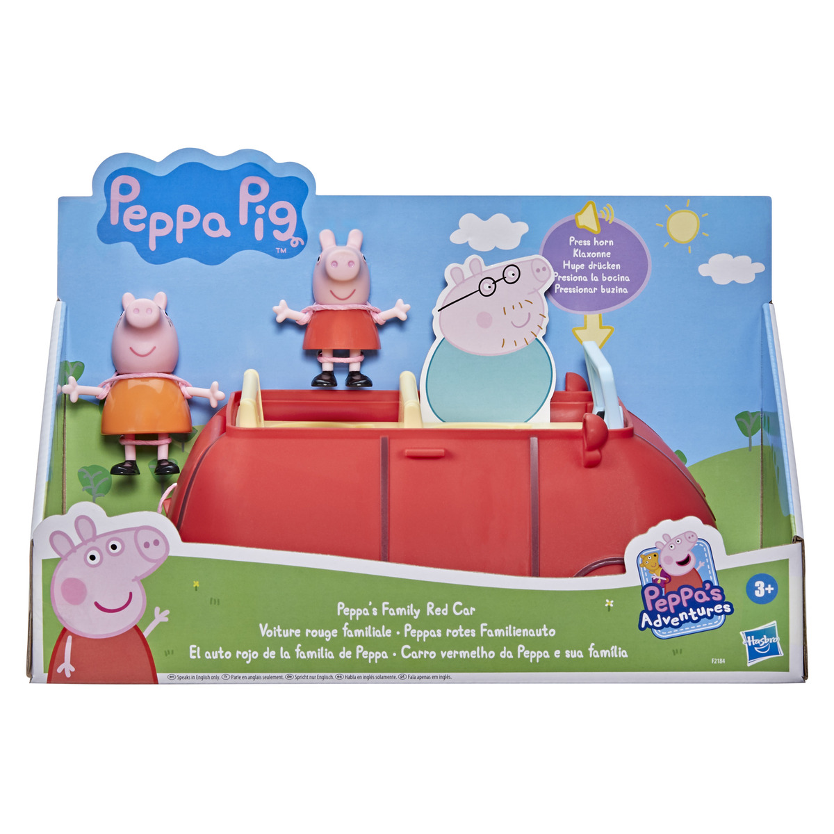 Peppa Pig - El auto rojo de la familia de Peppa image number null