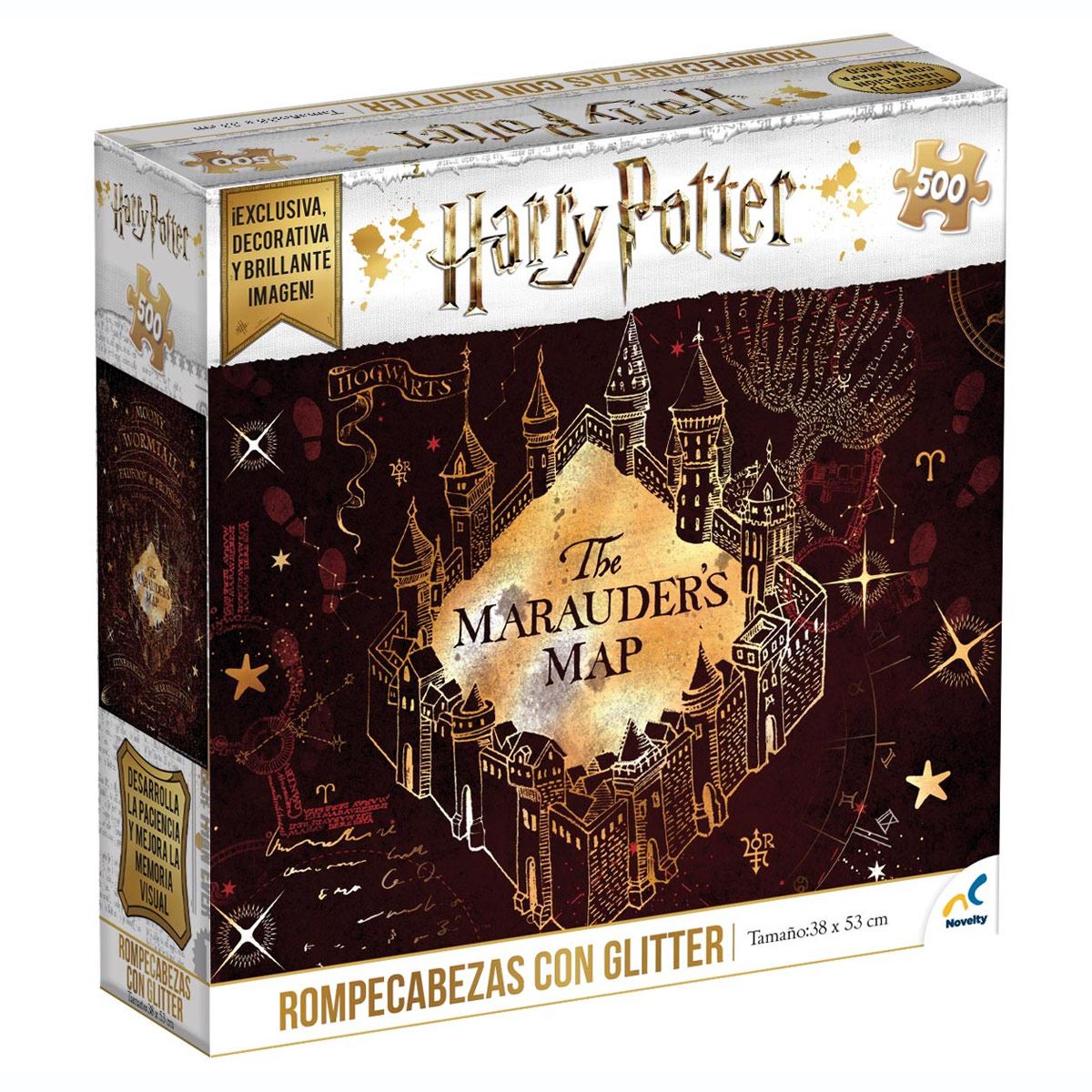 Rompecabezas Glitter 500 Piezas Harry Potter Novelty image number null