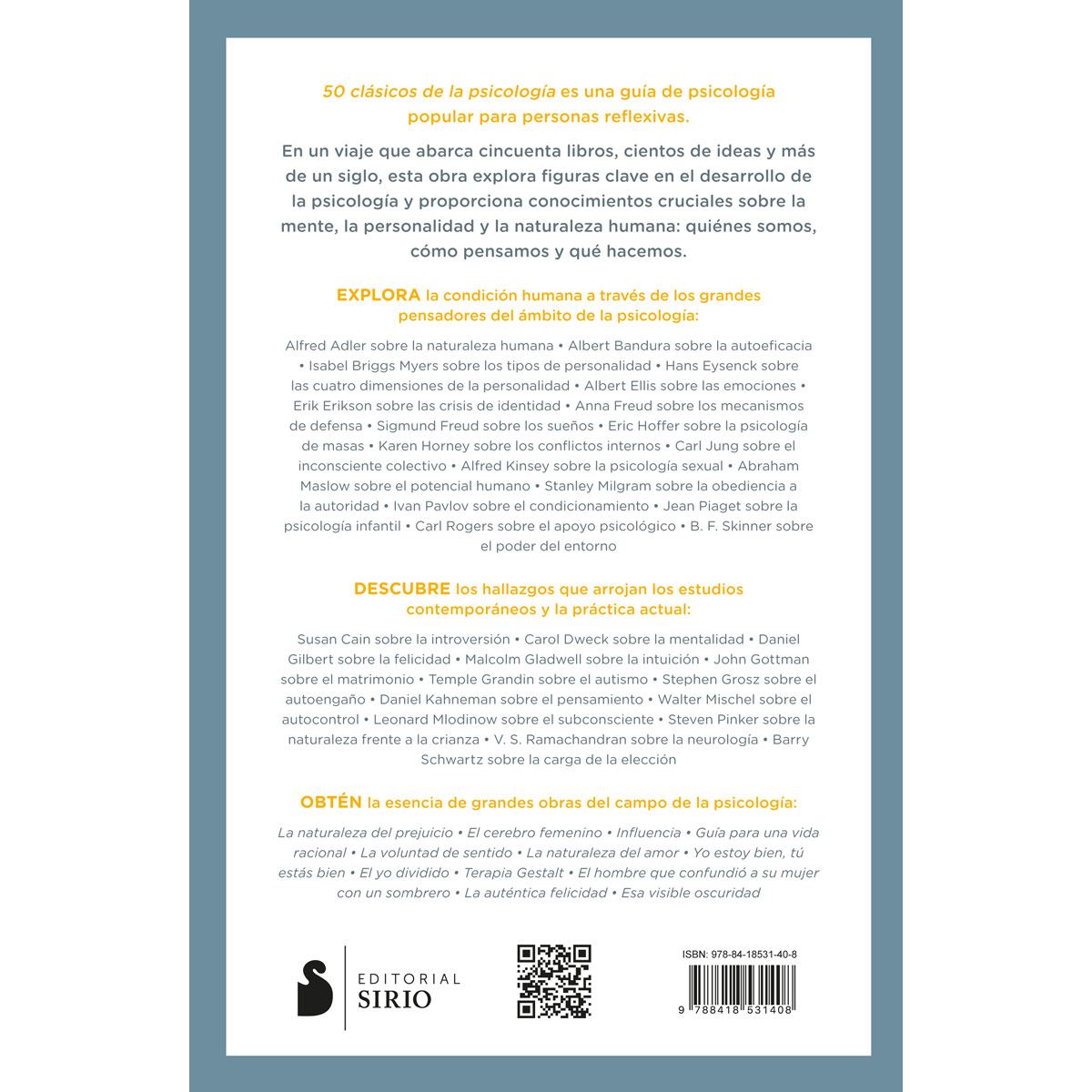 50 cl&aacute;sicos de la psicolog&iacute;a image number null