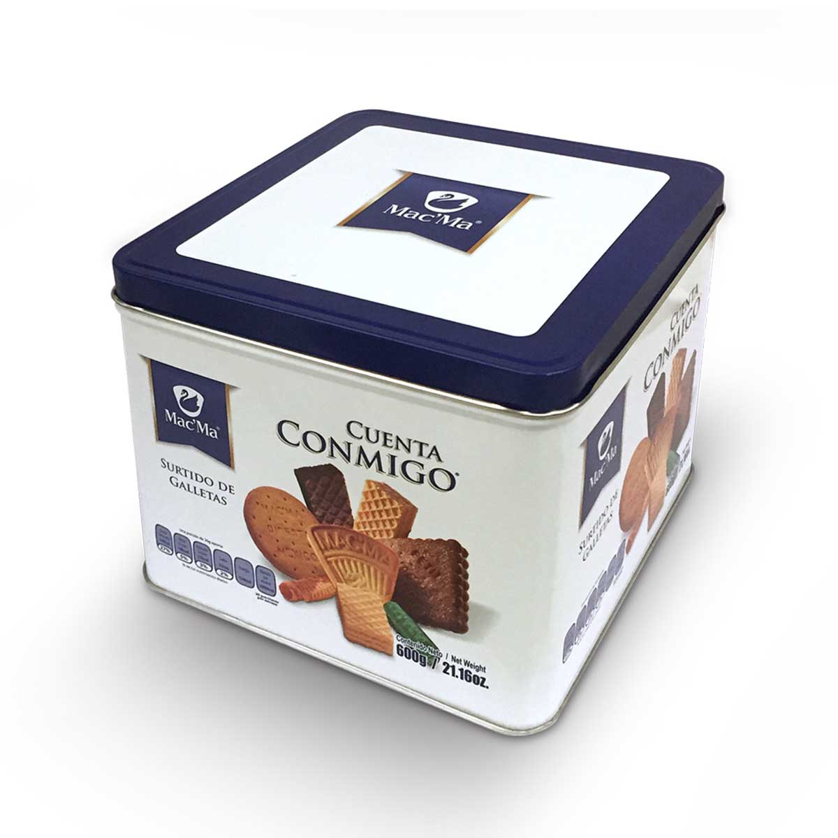 Galletas Surtido Cuenta Conmigo de 600 gramos Mac´Ma image number null