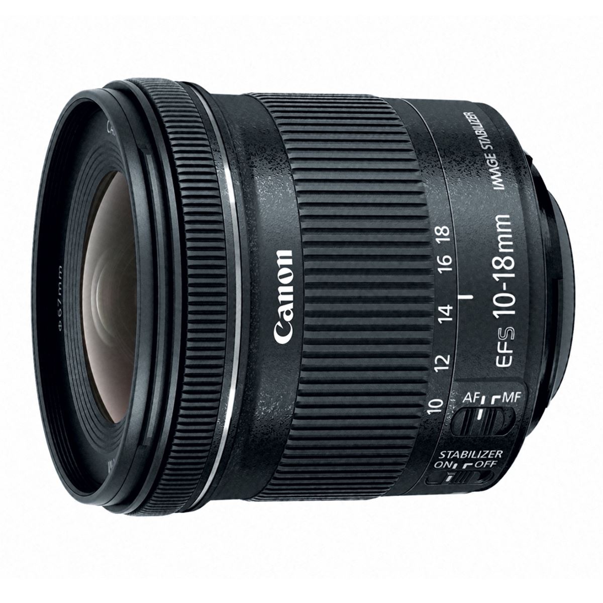 Lente Fotográfico CANON EF-S 10-18mm f/4.5-5.6 IS STM image number null