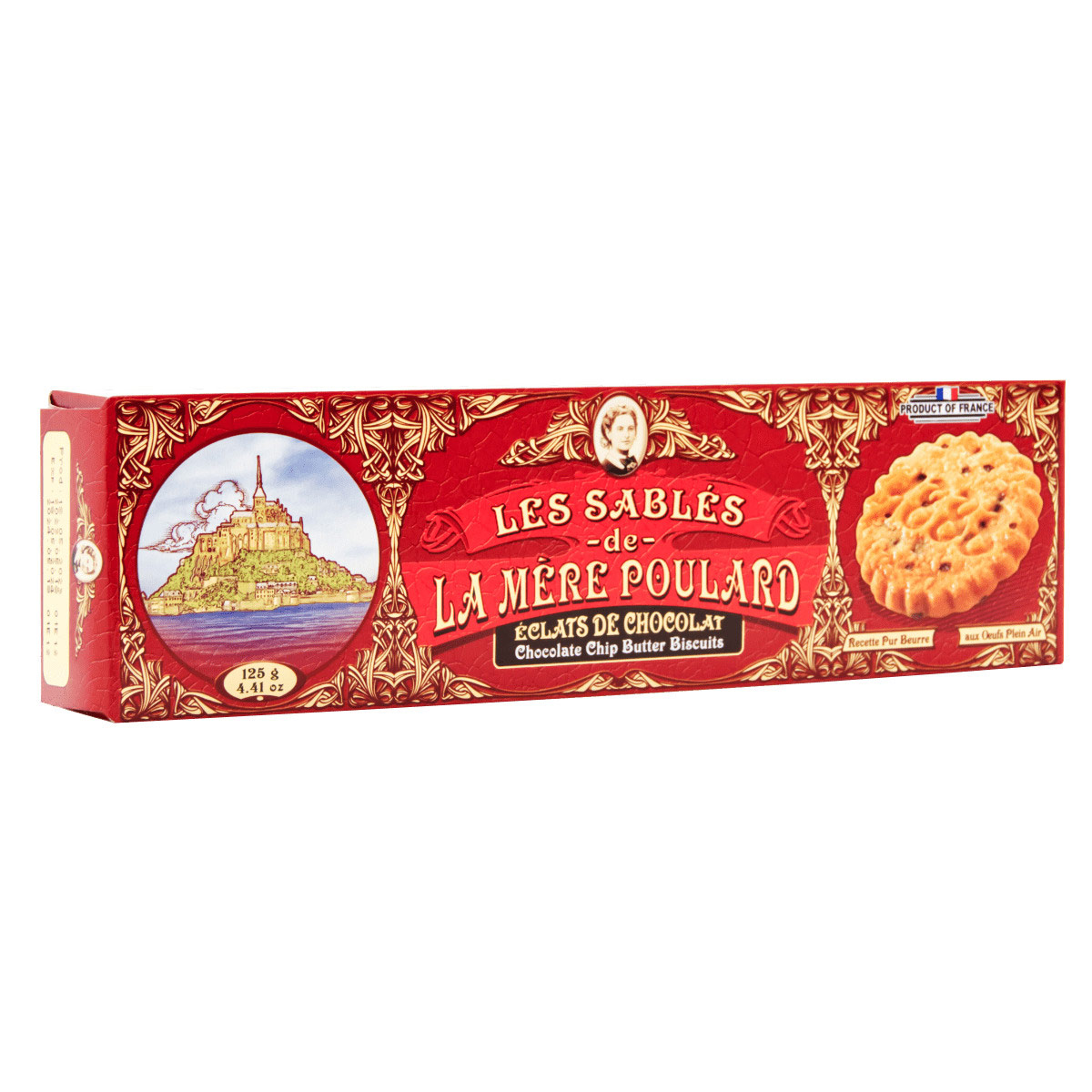 Galletas de Mantequilla Pura con Chispas de chocolate 125gr image number null
