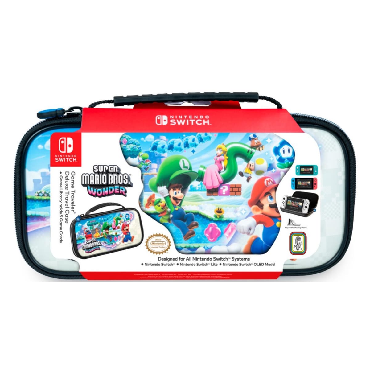 Estuche Para Nintendo Switch Super Mario Wonder image number null