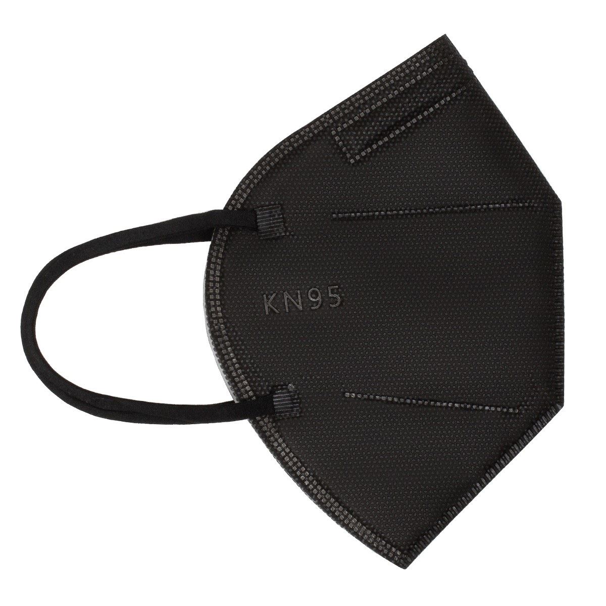 MÁSCARA KN95 NGR PAQ 10 PZS image number null