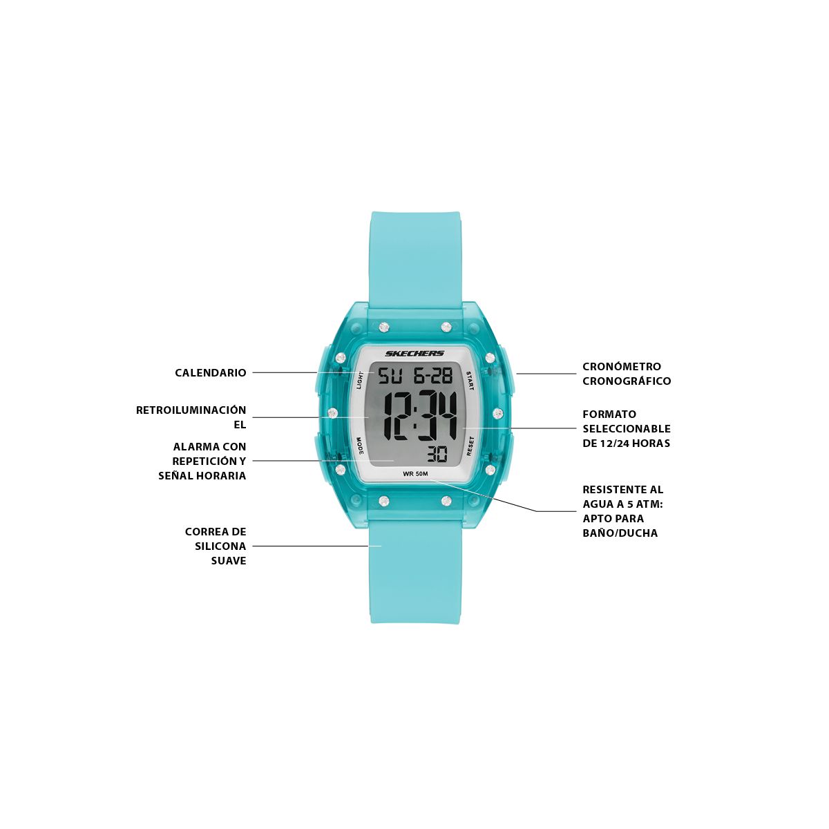 Reloj Skechers para Mujer SR6333 image number null