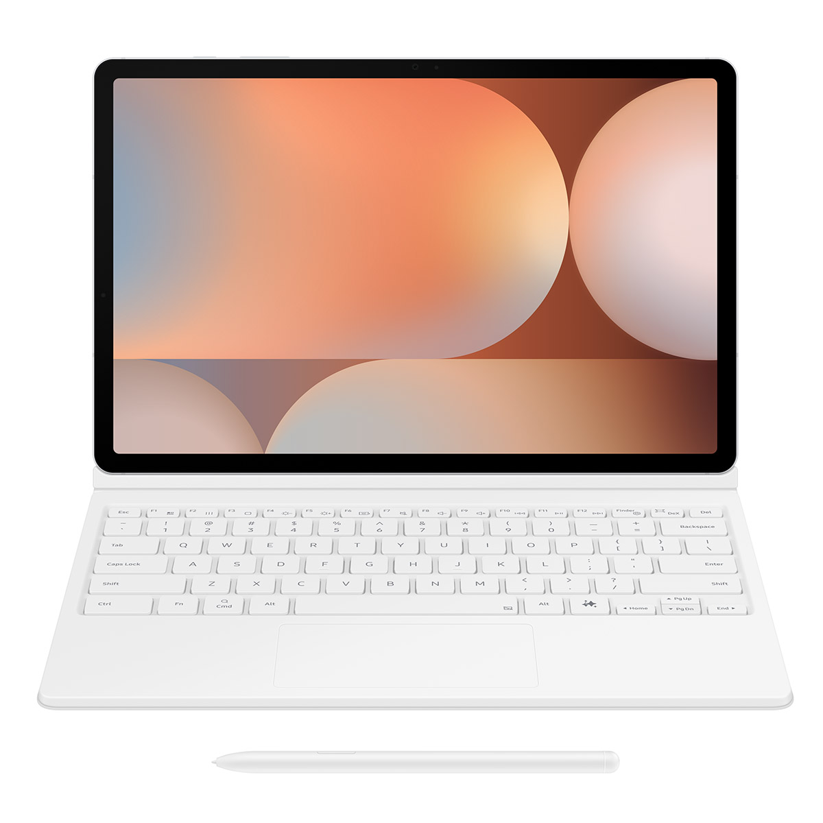 Teclado Samsung Con Trackpad S10+ Blanco image number null