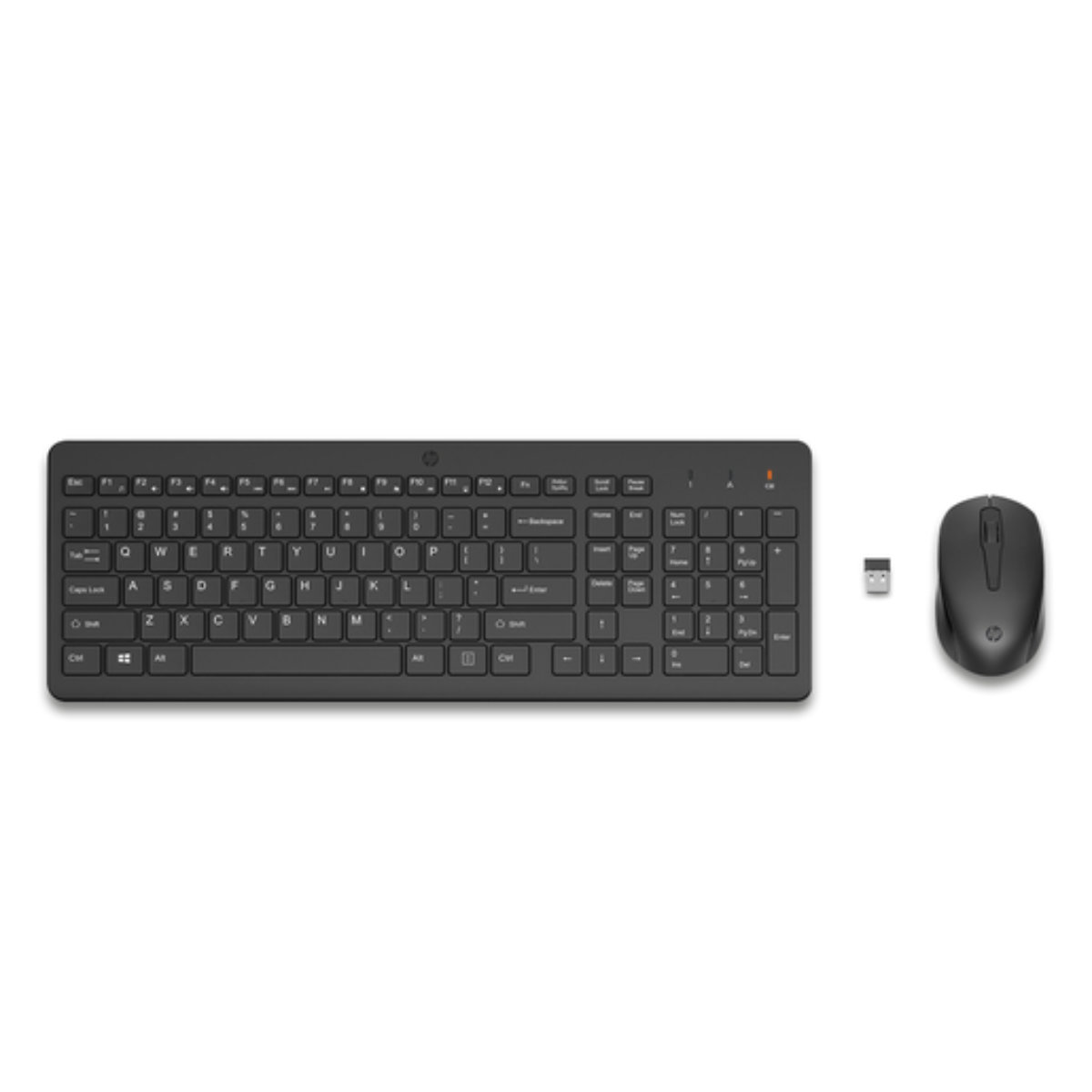 Teclado y mouse inal&aacute;mbrico HP 330 color negro image number null