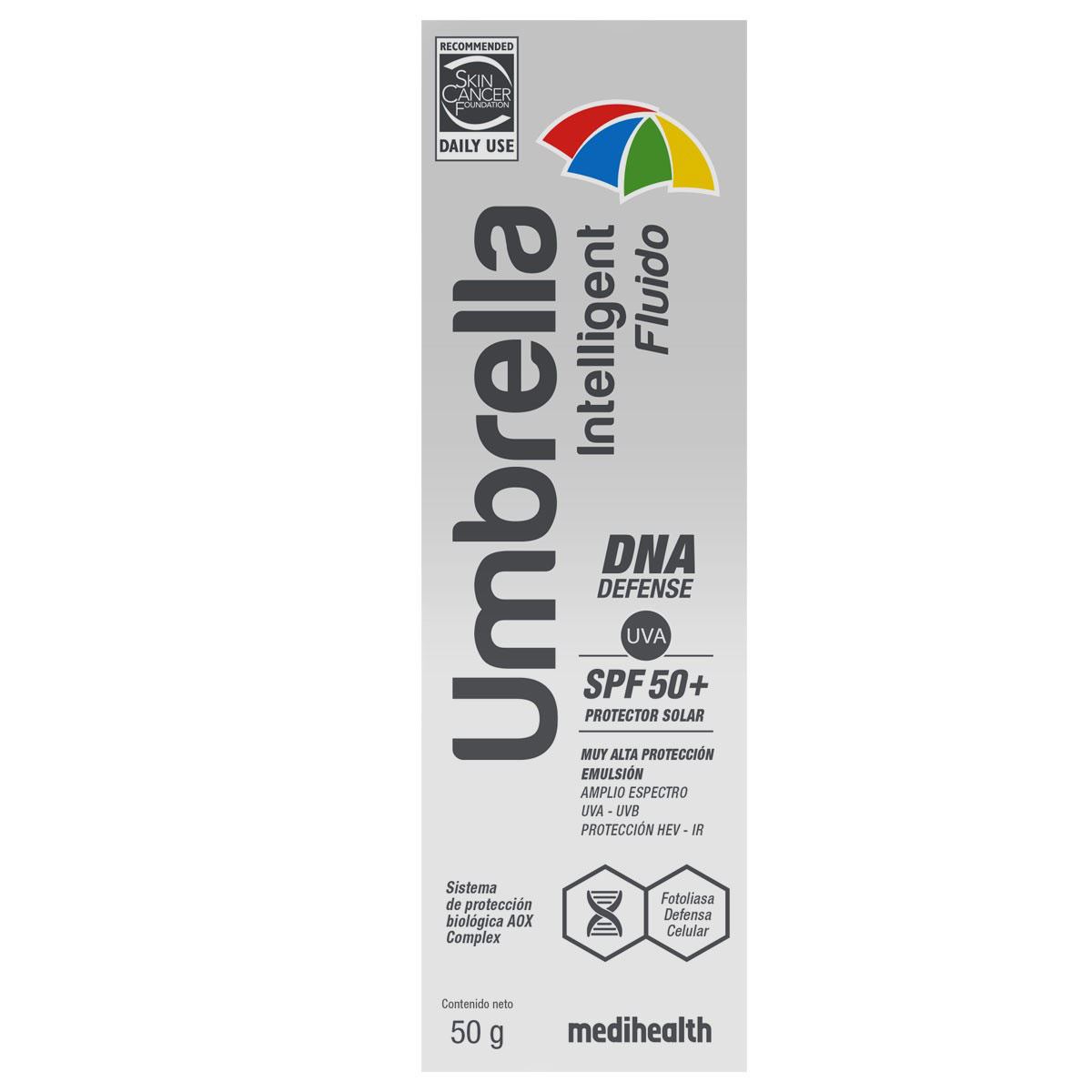 Umbrella Intelligent Fluido Fps 50+ Caja Con Tubo Con 50 Gramos image number null