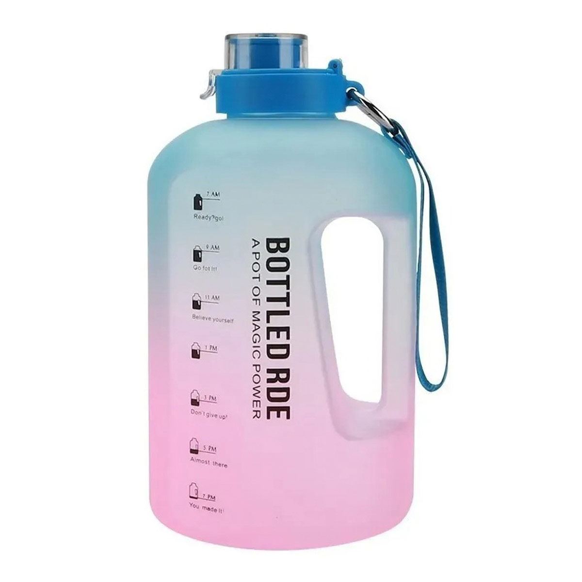 Termo deportivo HOME NATURE motivacional 2000ml con agarradera image number null