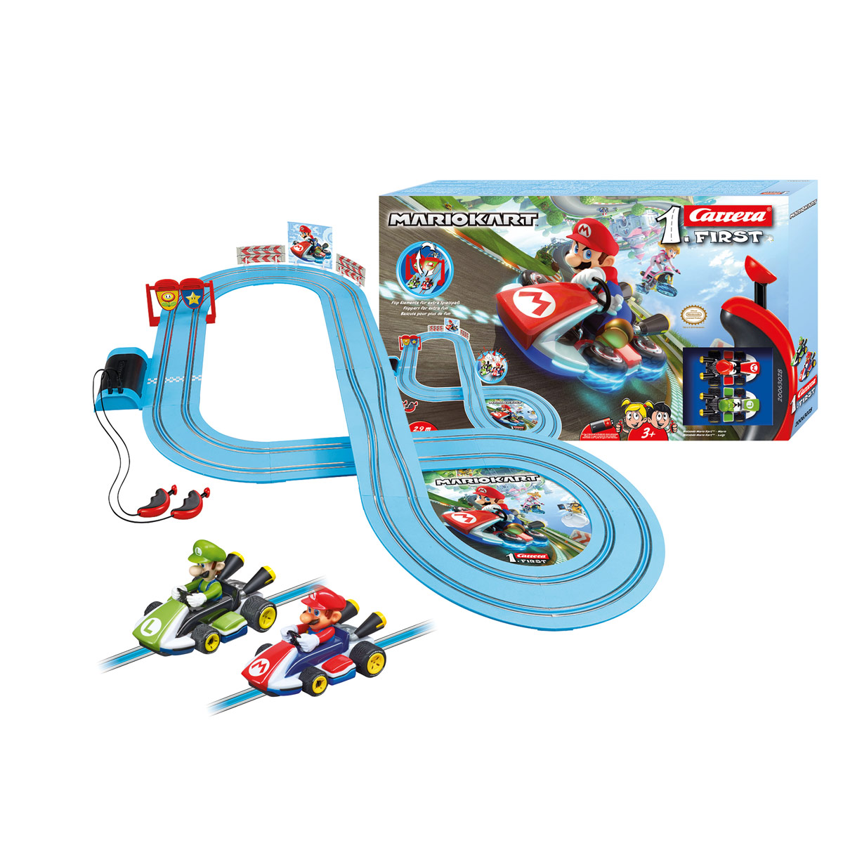 Primera Pista de Carreras Mario Kart - Mario vs. Luigi image number null