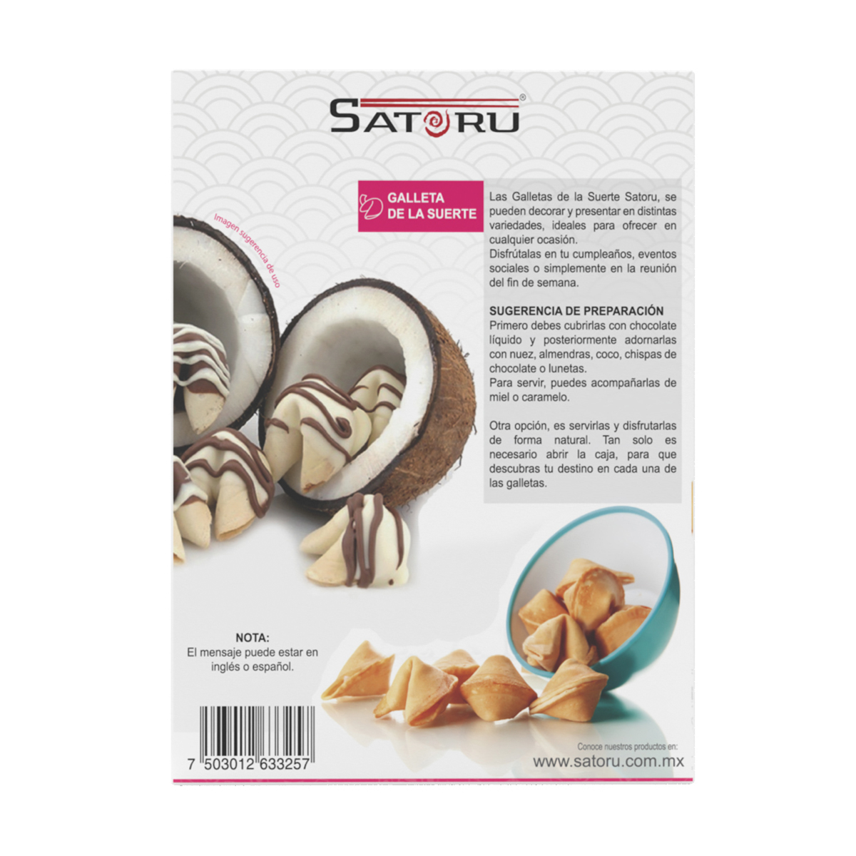 Galleta De La Suerte Satoru 90g image number null