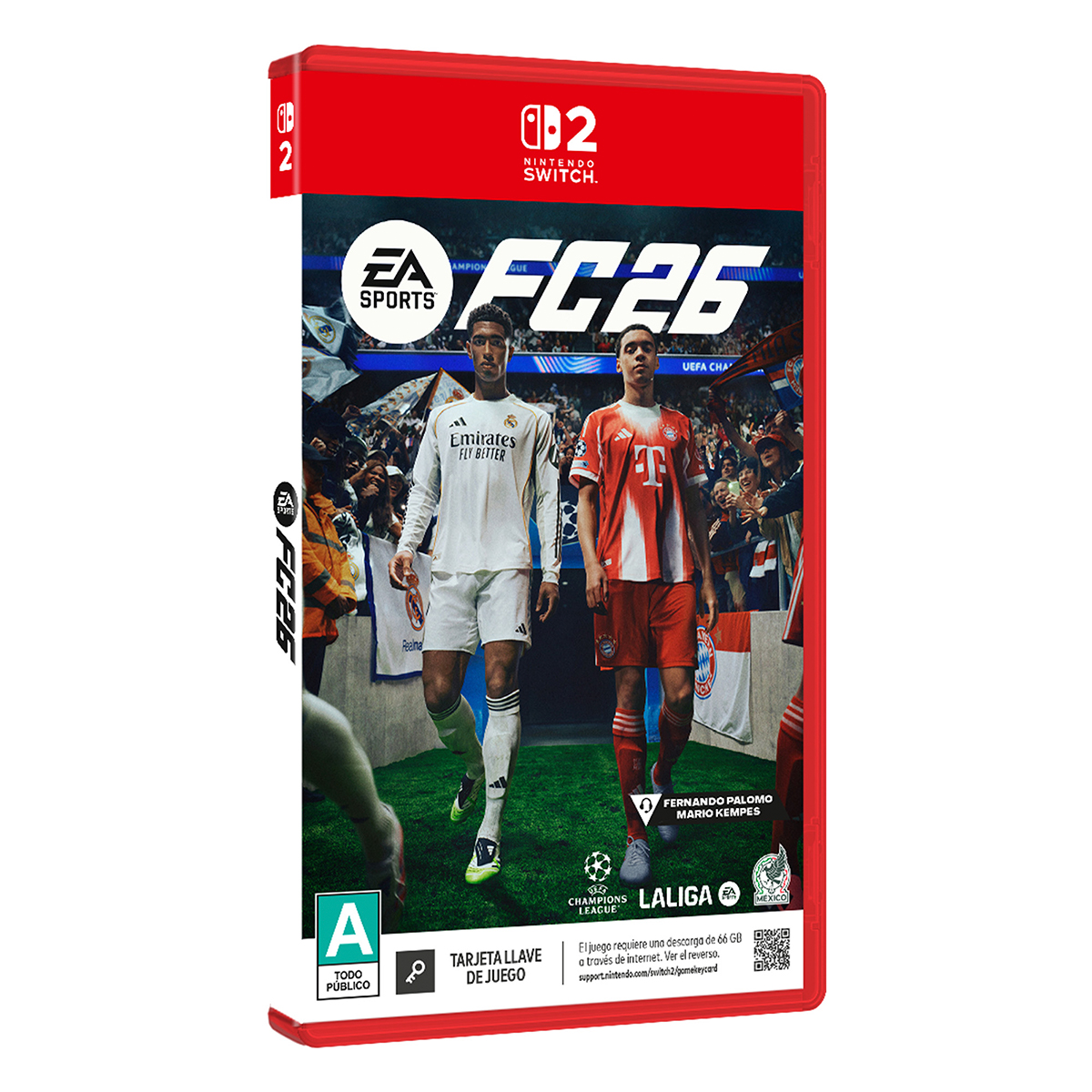 Preventa /Videojuego FC26 EA Sports para NSW2 image number null