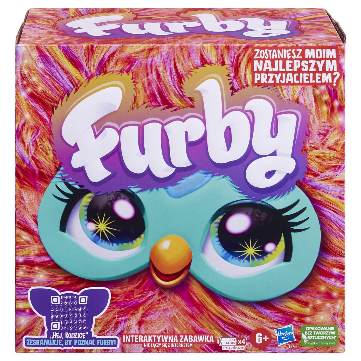 Peluche Interactivo HASBRO Furby Coral image number null