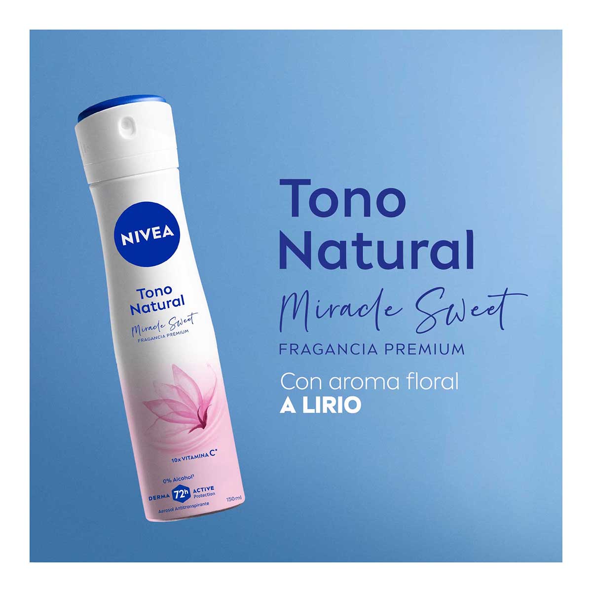 Desodorante en Spray 150 ml Miracel Sweet Nivea image number null