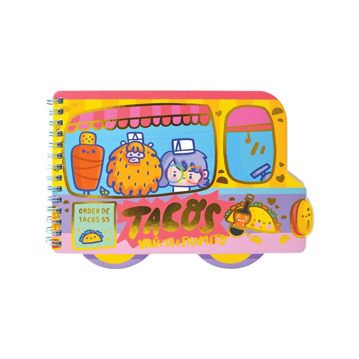 Libreta de Notas Vania Bachur Dise&ntilde;o Camion Food Truck image number null