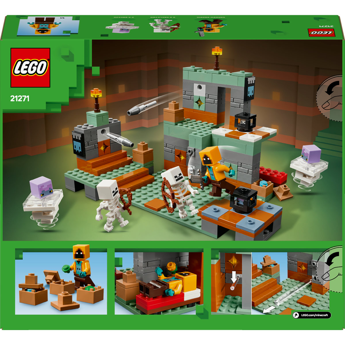 LEGO® Minecraft® La Cámara de Desafío Juguete de Construcción image number null