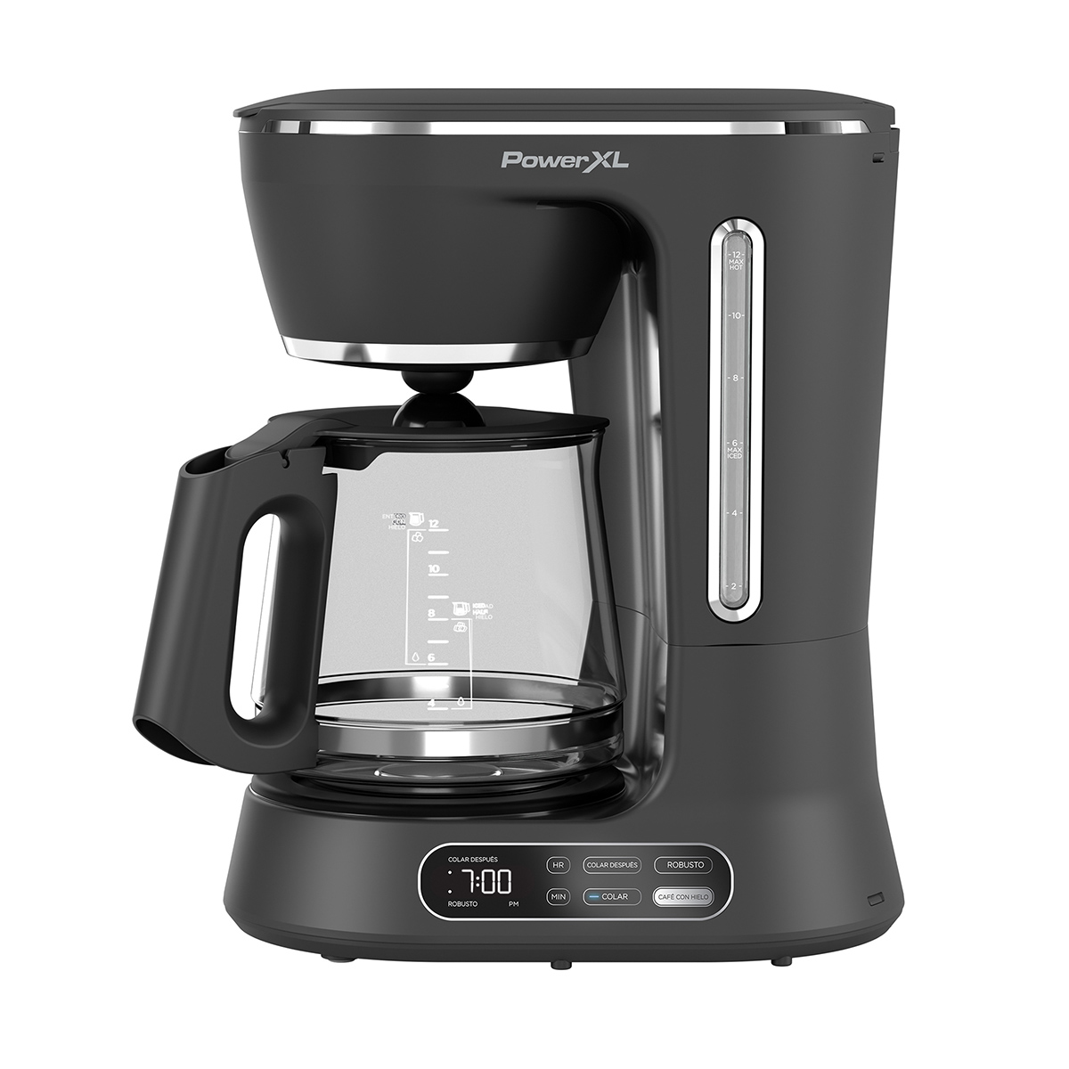 Cafetera Eléctrica Negro Power XL image number null