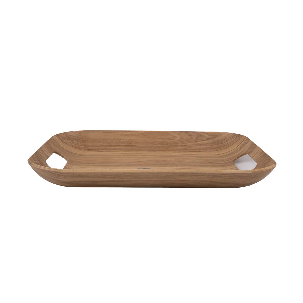 Home Nature Charola de madera rectangular 40x31x4.5cm image number null
