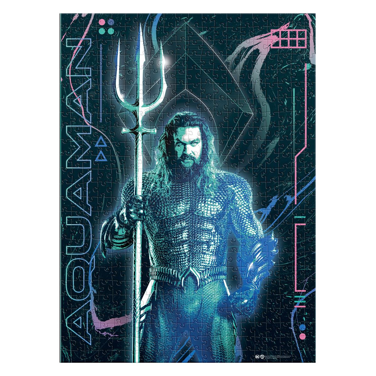 Rompecabezas Coleccionable Aquaman 500 piezas image number null