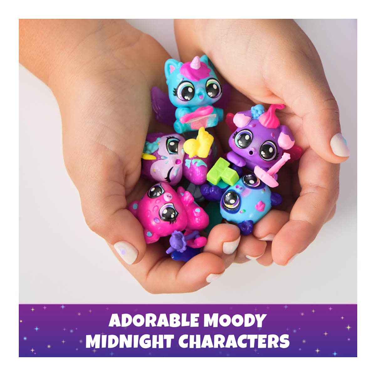 Set de Figuras Sorpresa HATCHIMALS Alive Carton Neon Rainbow image number null