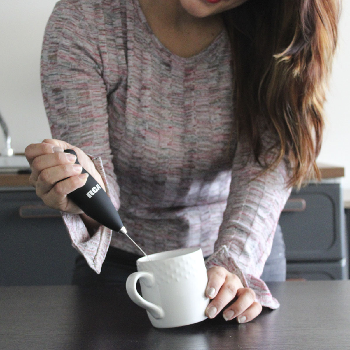 Espumador de Bebidas RCA Negro RC-64 image number null