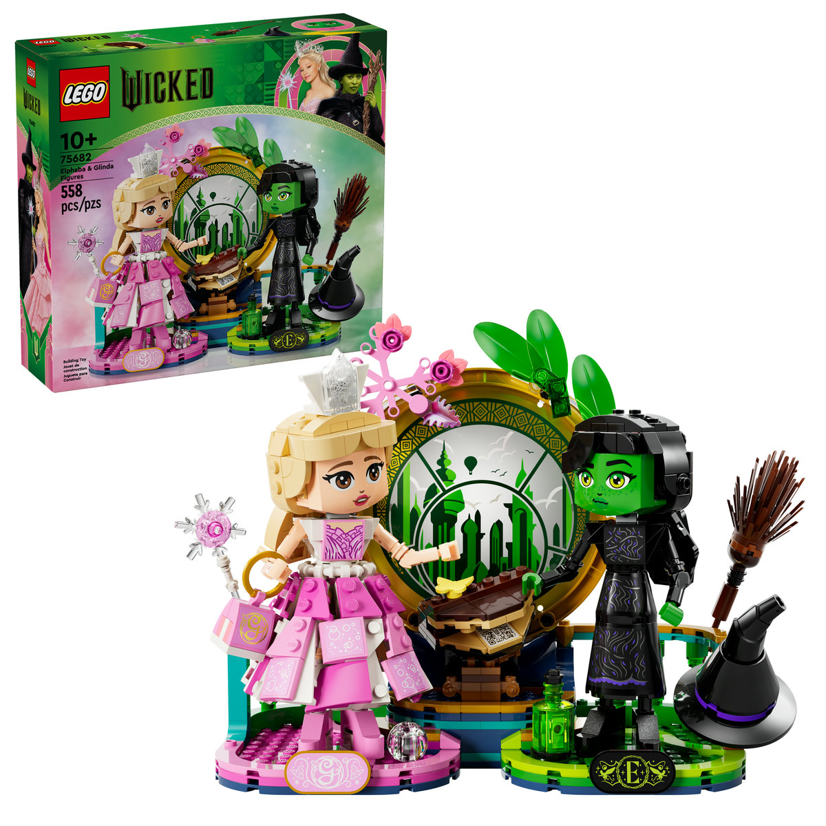 LEGO&reg; Wicked Figuras de Elphaba y Glinda 75682 image number null