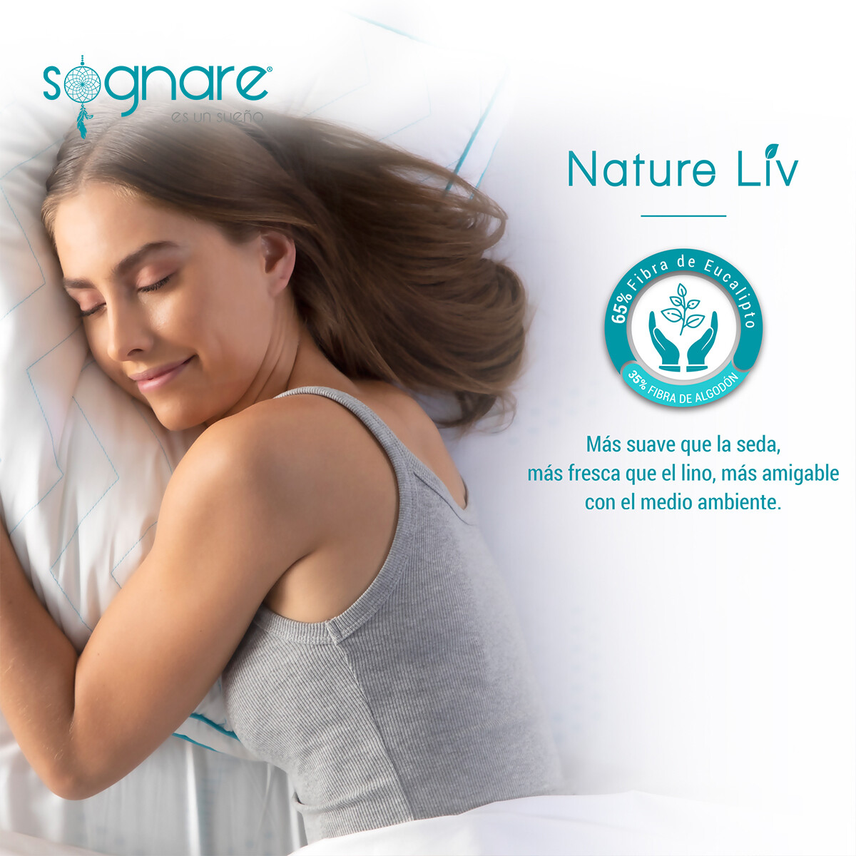 Almohada Biocalyptus Estándar Semi Firme image number null
