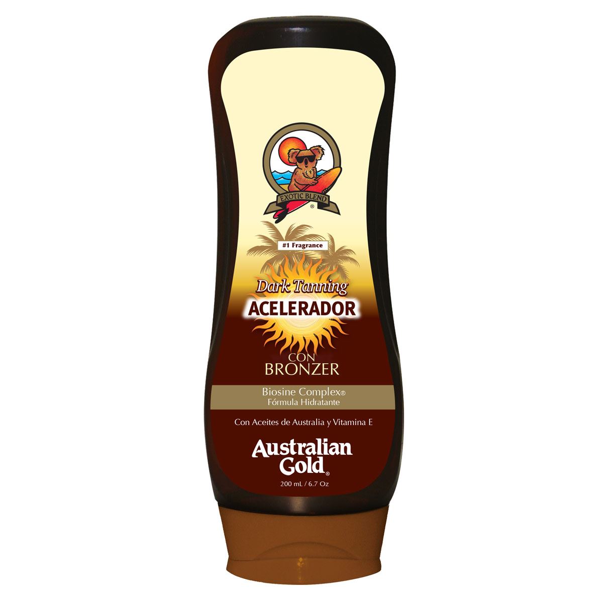 Bronceador Loción Con Bronzer Autralian Gold image number null