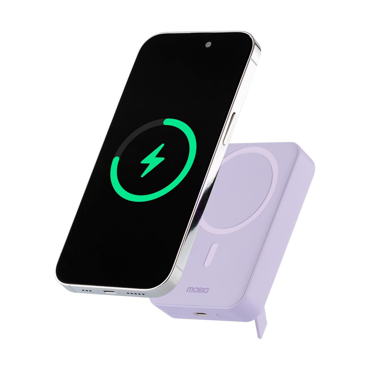 Batería Mobo 10000 Mah 20W Magnética Grape image number null