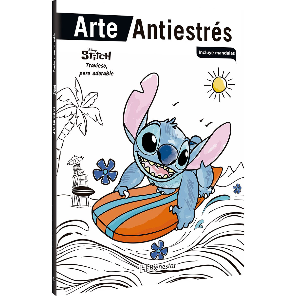 Arte Antiestrés. Stitch. Desastroso pero adorable image number null