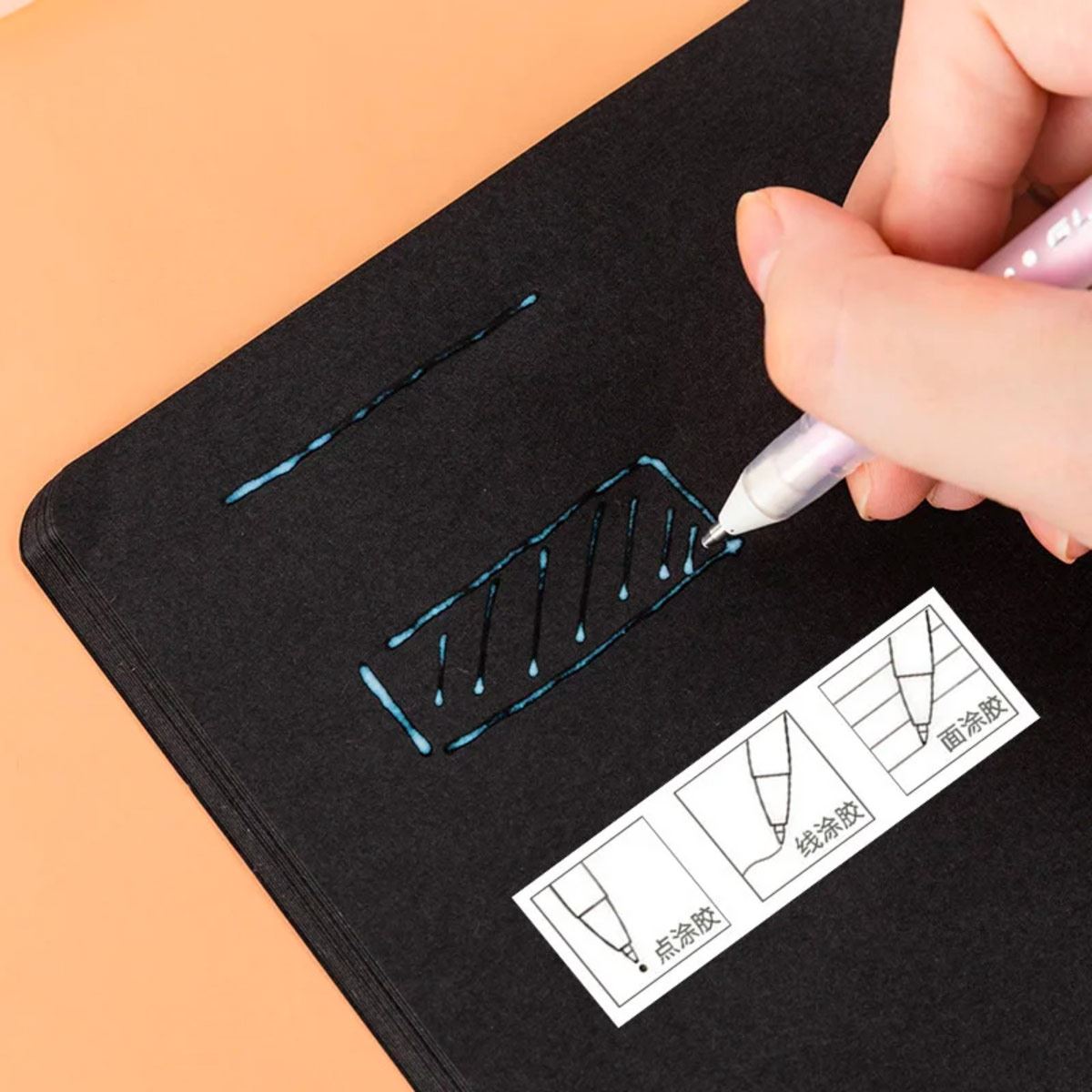 Kit de 2 Pegamentos en Pluma Set A image number null