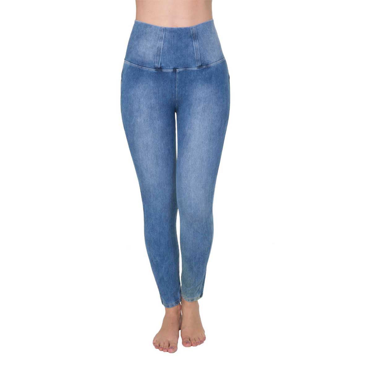 Leggin stretch control azul M Oscar Hackman image number null